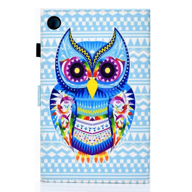 Læder Cover Samsung Galaxy Tab A8 Stammeugle