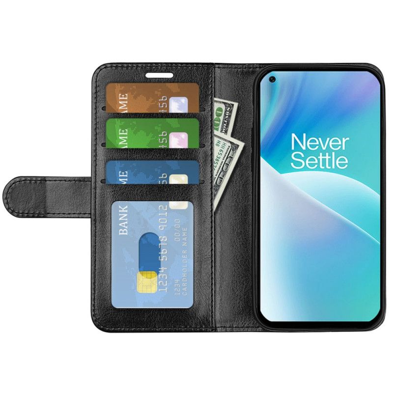 Læder Cover OnePlus Nord 2T 5G Vintage Læderstil