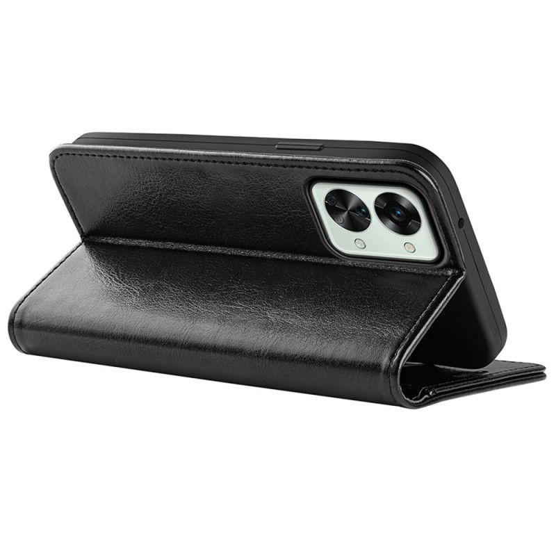 Læder Cover OnePlus Nord 2T 5G Vintage Læderstil