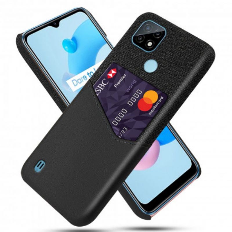 Cover Realme C21 Ksq Kortholder