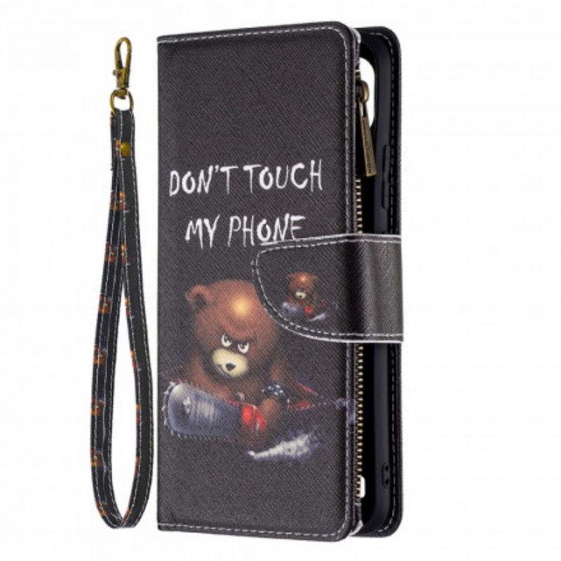 Flip Cover Realme C21 Bear Lynlåslomme