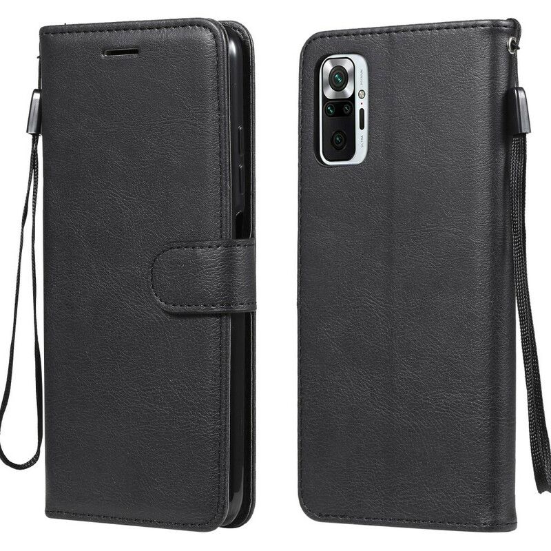 Flip Cover Xiaomi Redmi Note 10 5G / Poco M3 Pro 5G Monokrom