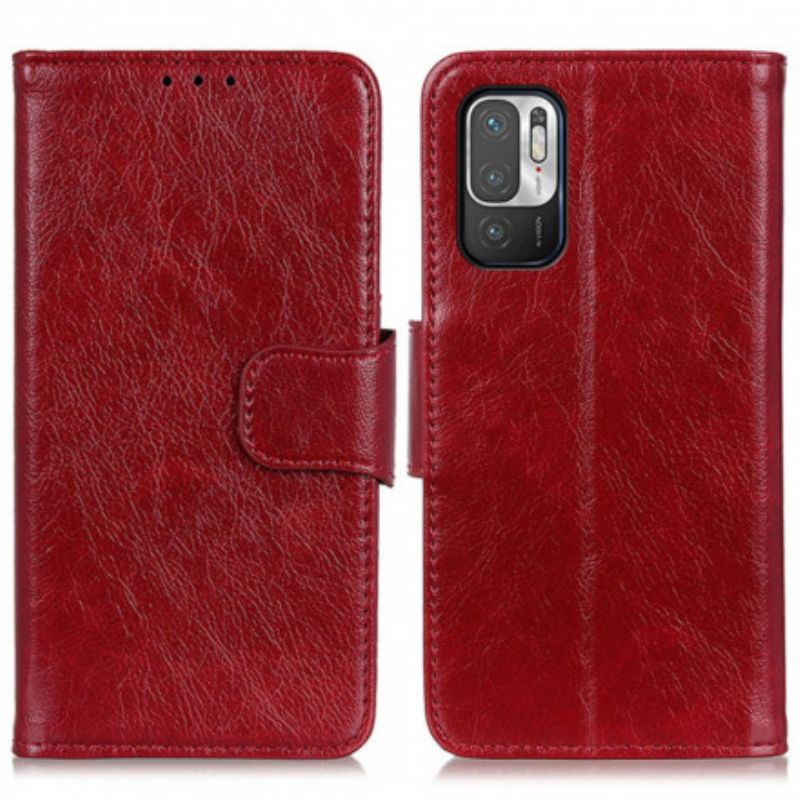 Flip Cover Xiaomi Redmi Note 10 5G / Poco M3 Pro 5G Split Nappa Læder