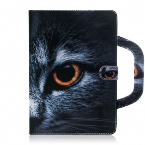 Flip Cover Samsung Galaxy Tab S6 Lite Kat Med Håndtag