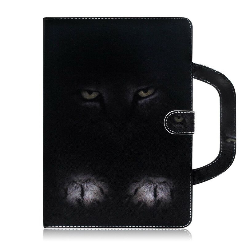 Flip Cover Samsung Galaxy Tab S6 Lite Katteøjne Med Håndtag
