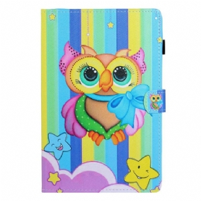 Flip Cover Samsung Galaxy Tab S6 Lite Sjove Fugl