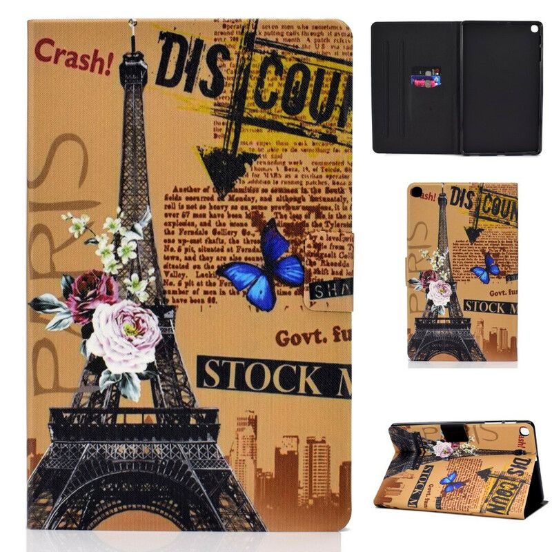 Læder Cover Samsung Galaxy Tab S6 Lite Paris Tidende