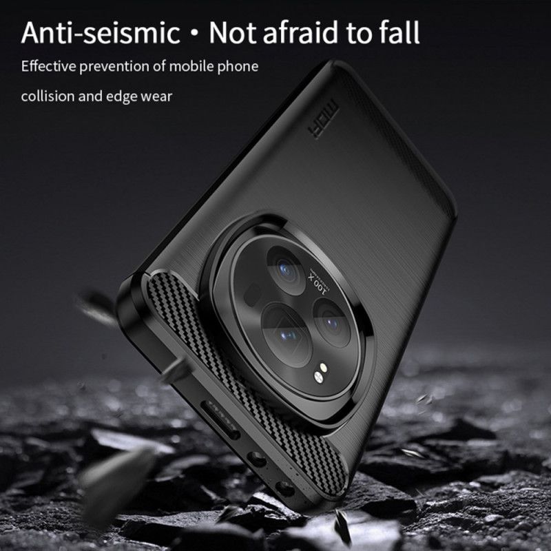 Cover Til Honor Magic 6 Pro Mofi Børstet Kulfiber