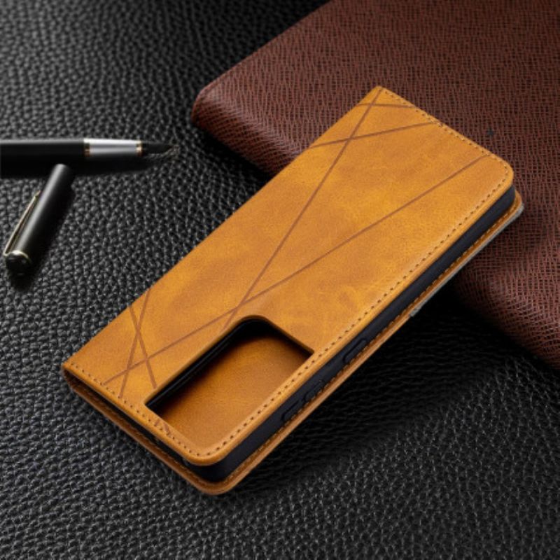 Cover Samsung Galaxy S21 Ultra 5G Flip Cover Kunstnerstil