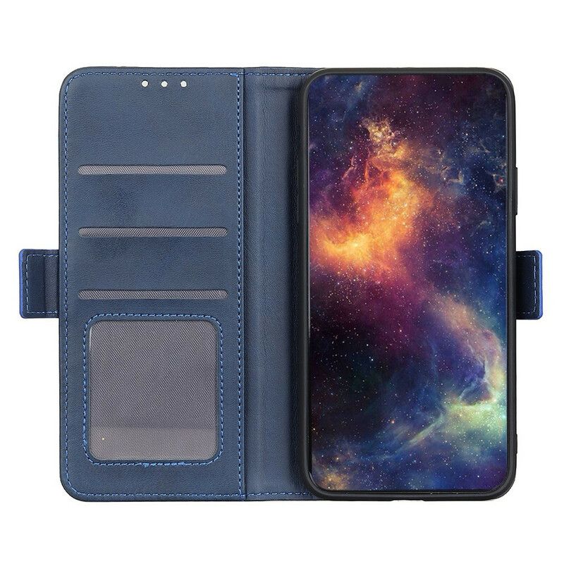 Flip Cover Samsung Galaxy S21 Ultra 5G Læder Cover Dobbeltklap