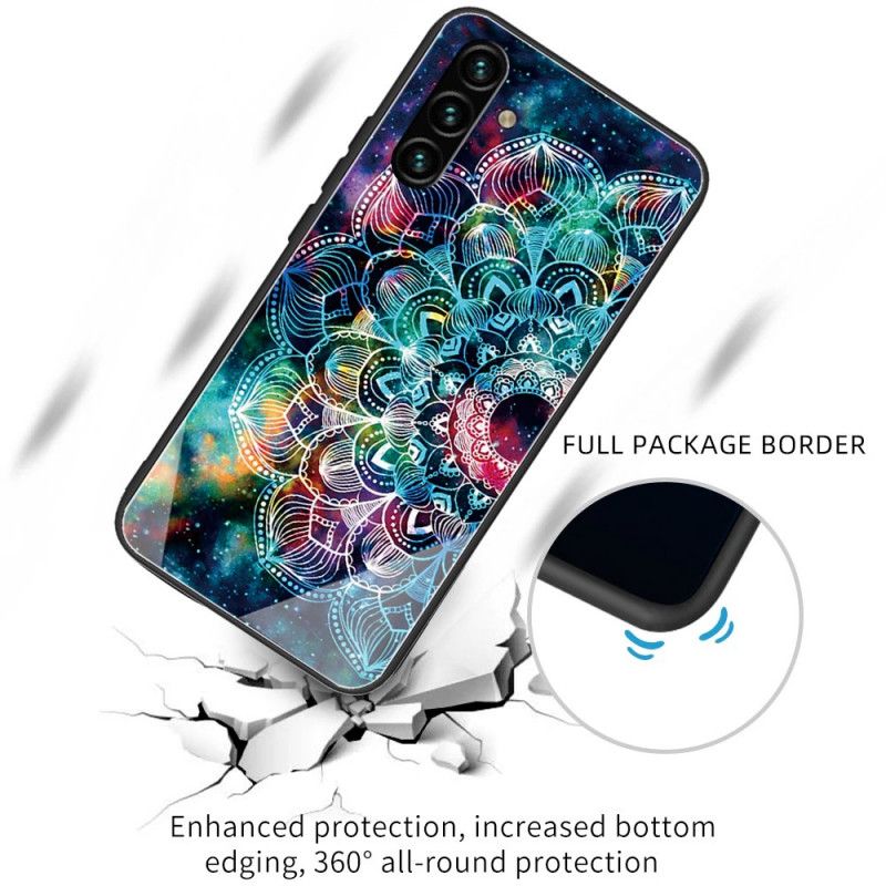 Cover Samsung Galaxy A13 5G Hærdet Glas Mandala
