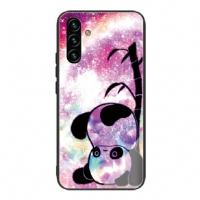 Cover Samsung Galaxy A13 5G Panda Hærdet Glas