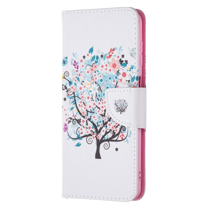 Flip Cover Samsung Galaxy A13 5G Blomstret Træ