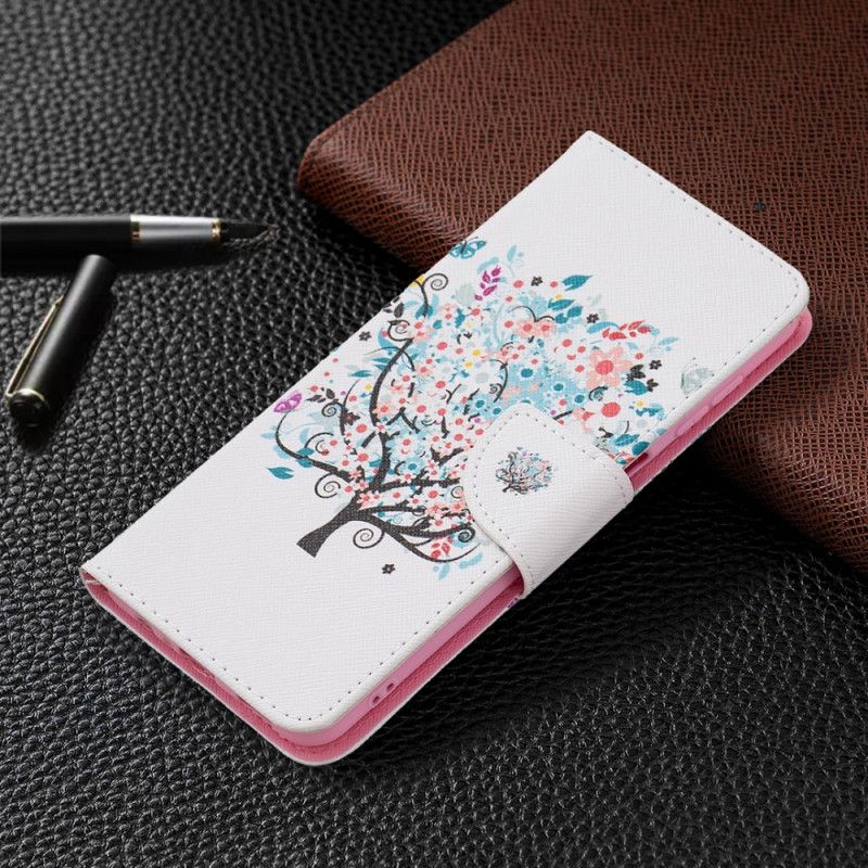 Flip Cover Samsung Galaxy A13 5G Blomstret Træ