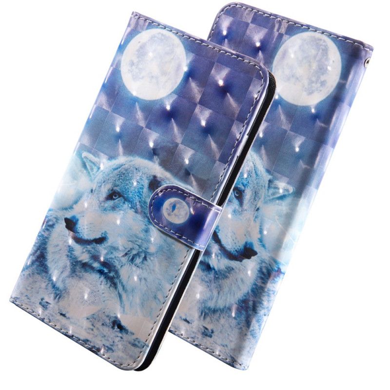 Flip Cover Samsung Galaxy A13 5G Måneskinsulv