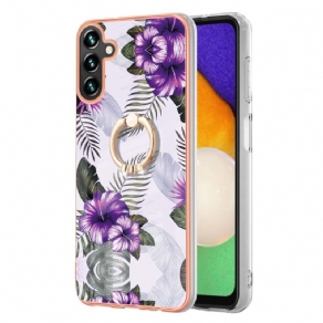 Mobilcover Samsung Galaxy A13 5G Ringstøtteblomster