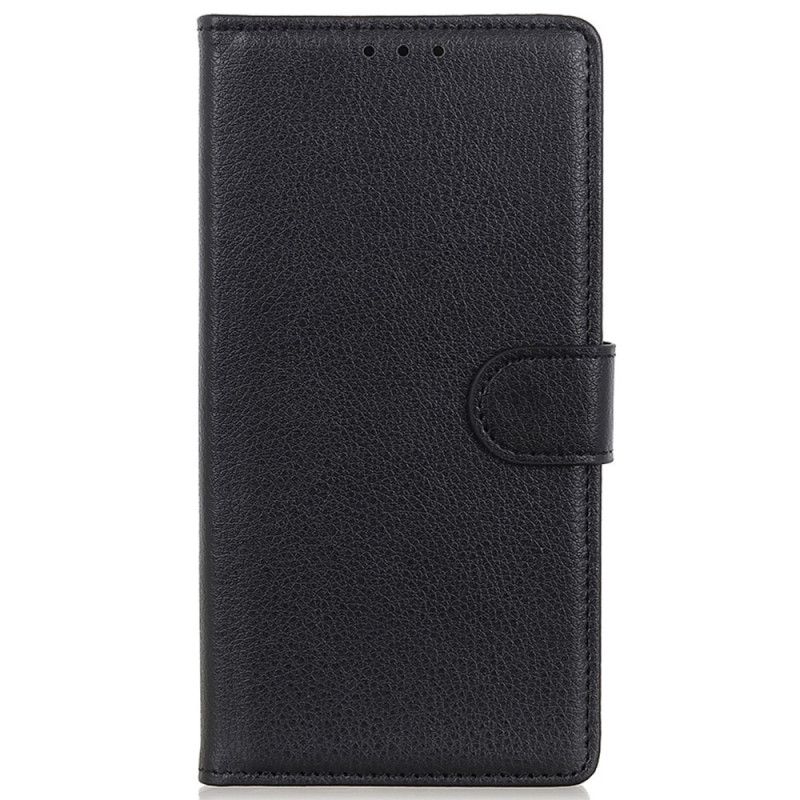 Flip Cover Huawei Nova 9 / Honor 50 Traditionelt Litchi
