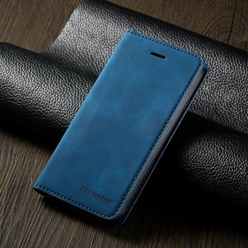 Cover iPhone 6 / 6S Flip Cover Imiteret Læder Forwenw