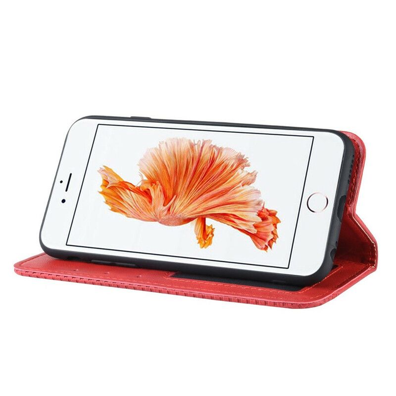 Cover iPhone 6 / 6S Flip Cover Vintage Stiliseret Lædereffekt