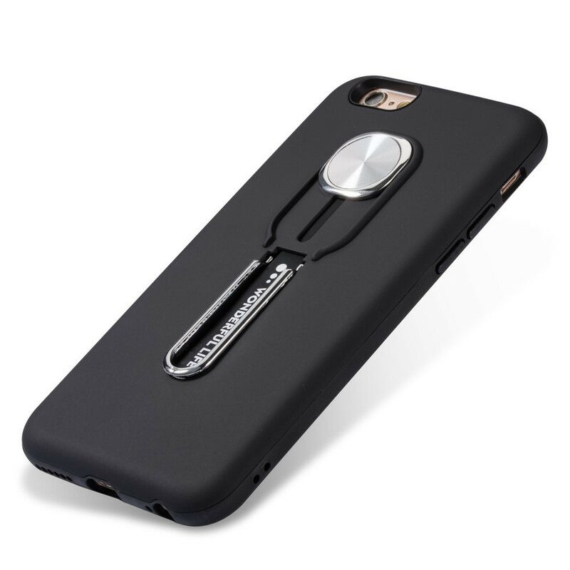 Mobilcover iPhone 6 / 6S Vidunderligt Liv Med Ringstøtte