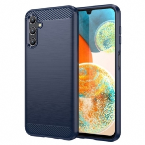 Cover Samsung Galaxy A14 / A14 5G Børstet Kulfiber