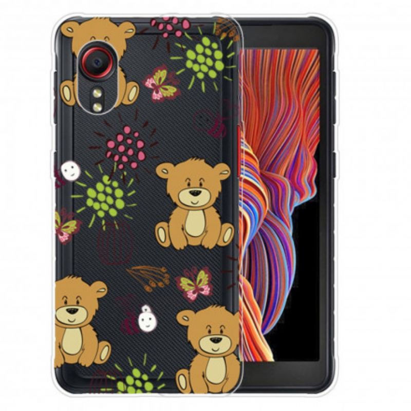 Mobilcover Samsung Galaxy XCover 5 Teddy Bears Top