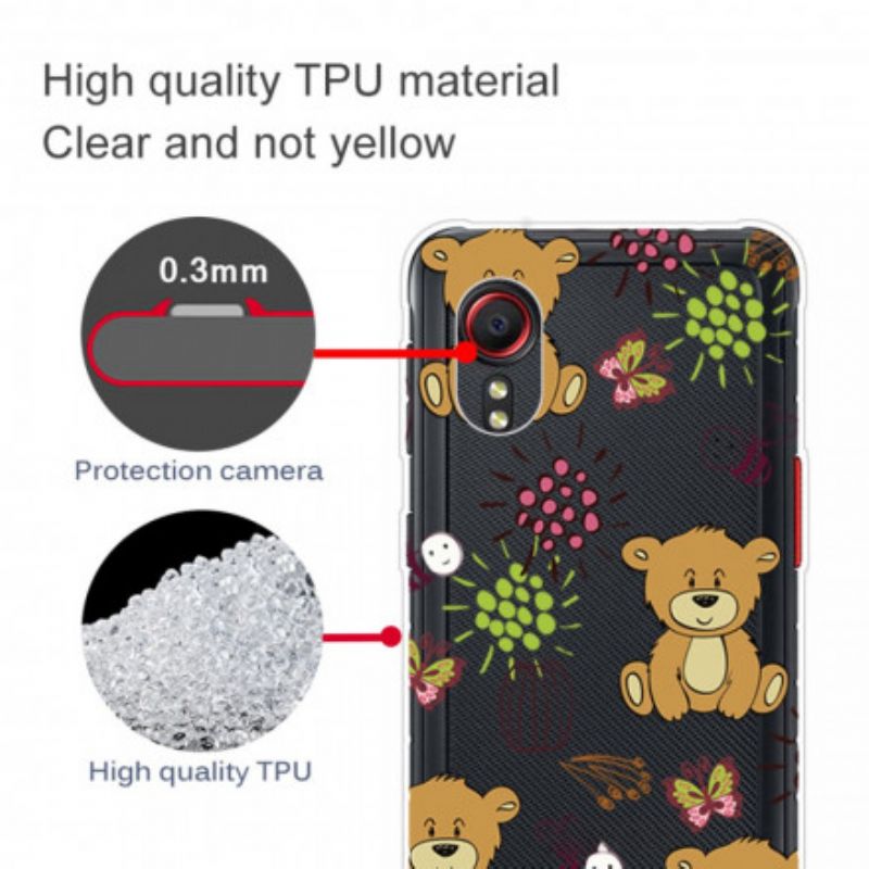 Mobilcover Samsung Galaxy XCover 5 Teddy Bears Top