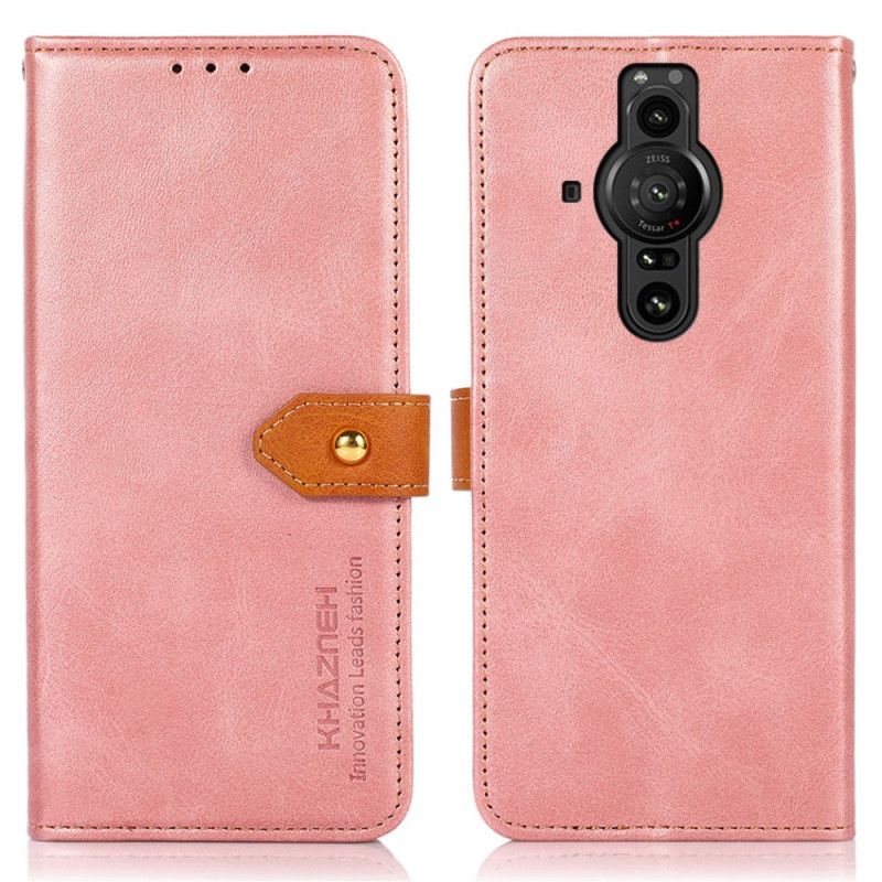 Flip Cover Sony Xperia Pro-I Med Khazneh Rem