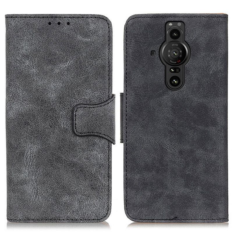 Flip Cover Sony Xperia Pro-I Vintage Split Læder