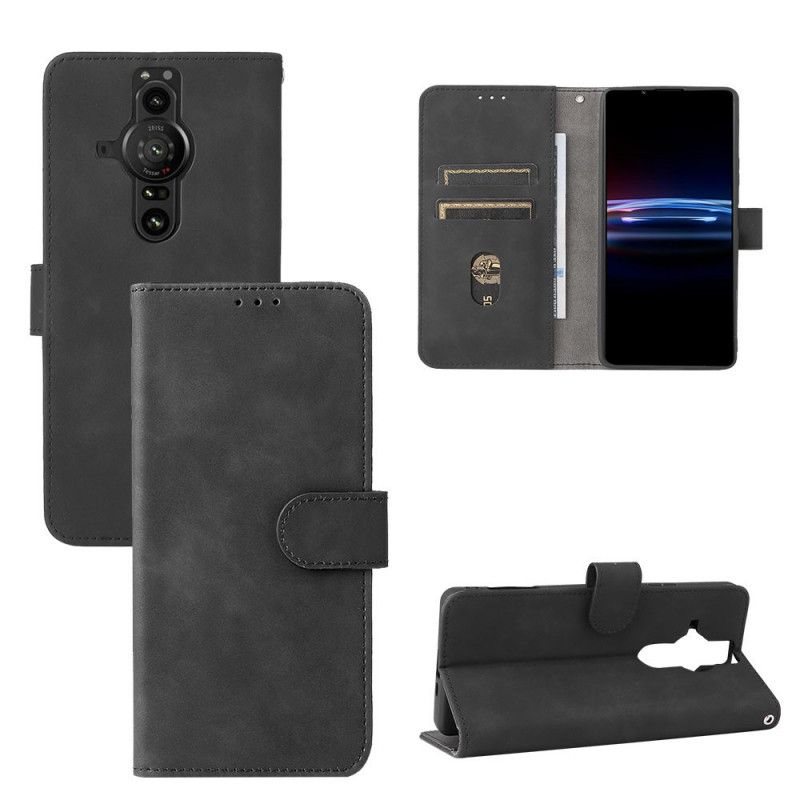 Læder Cover Sony Xperia Pro-I Skin-touch