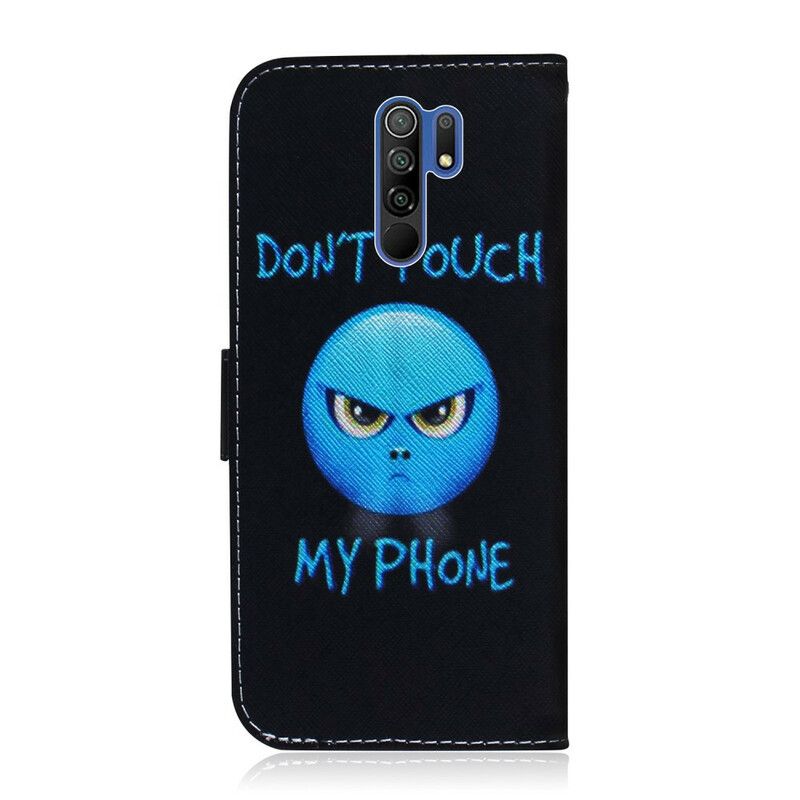 Flip Cover Xiaomi Redmi 9 Emoji-telefon