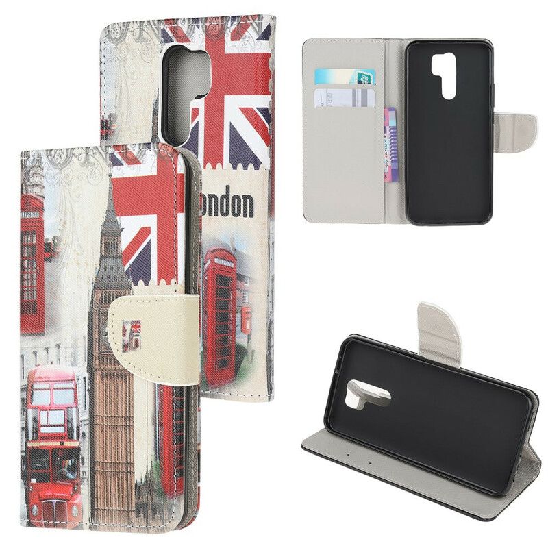Flip Cover Xiaomi Redmi 9 London Life