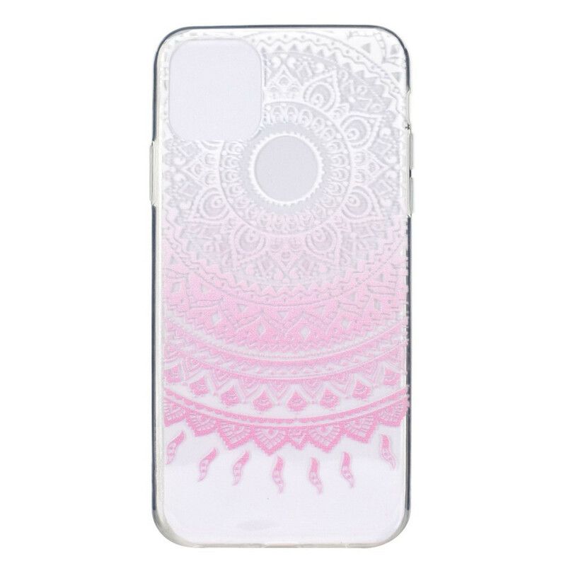 Cover iPhone 12 Mini Transparent Farvet Mandala