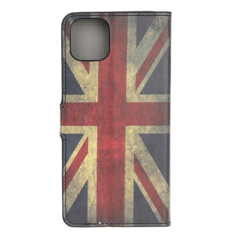 Flip Cover iPhone 12 Mini Englands Flag
