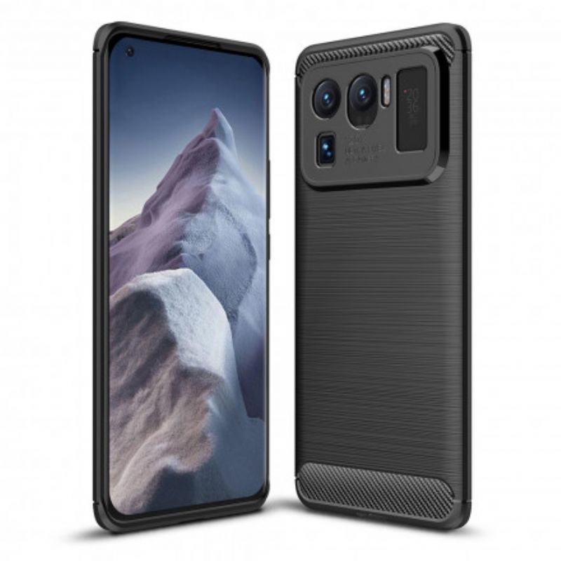 Cover Xiaomi Mi 11 Ultra Børstet Kulfiber