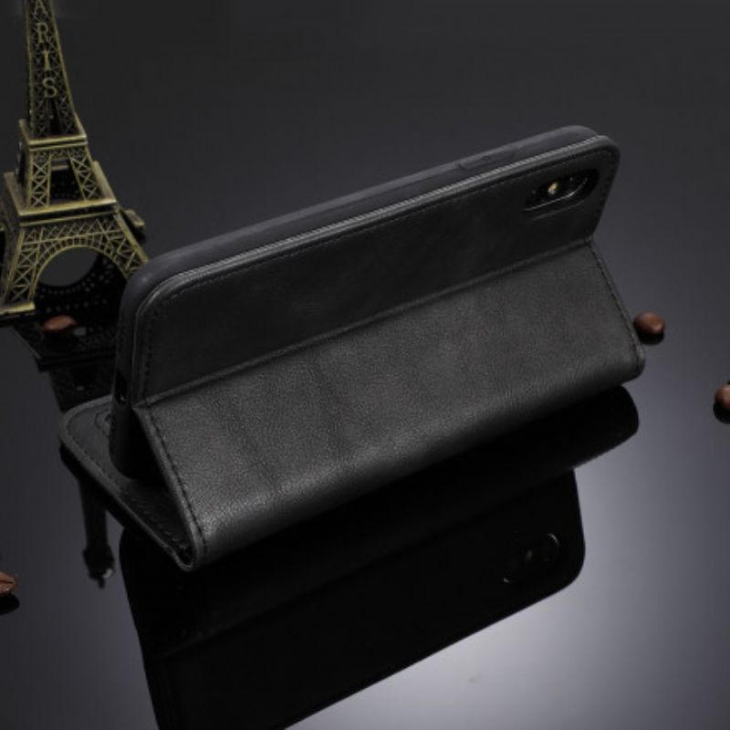 Cover Xiaomi Mi 11 Ultra Flip Cover Vintage Stiliseret Lædereffekt