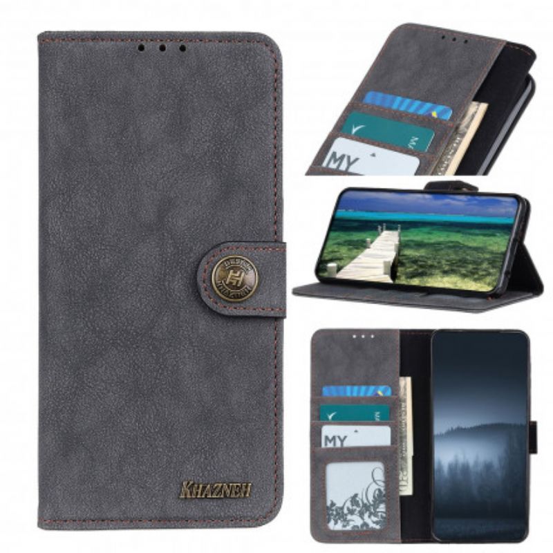 Læder Cover Xiaomi Mi 11 Ultra Retro Split Kunstlæder Khazneh