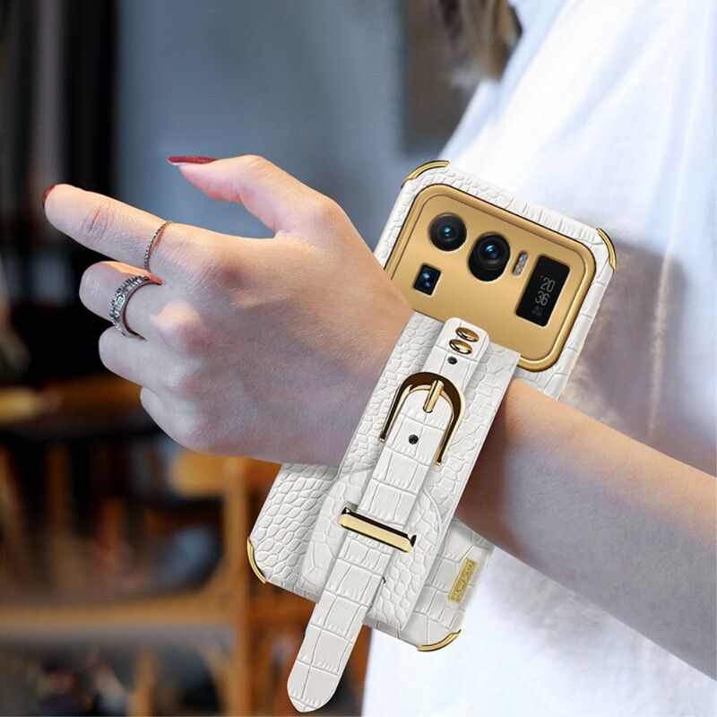 Mobilcover Xiaomi Mi 11 Ultra Croc Armbånd
