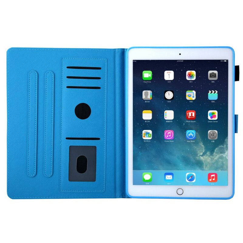 Flip Cover iPad 10.2" (2020) (2019) / Air 10.5" / Pro 10.5" Funky Ananas