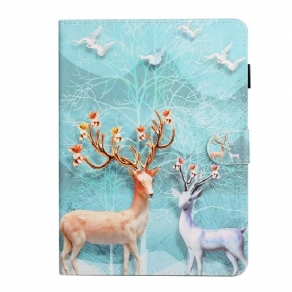 Flip Cover iPad 10.2" (2020) (2019) / Air 10.5" / Pro 10.5" Hjorte