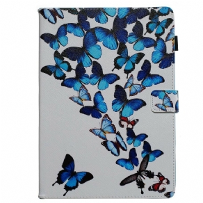 Flip Cover iPad 10.2" (2020) (2019) / Air 10.5" / Pro 10.5" Sommerfugle På Flugt