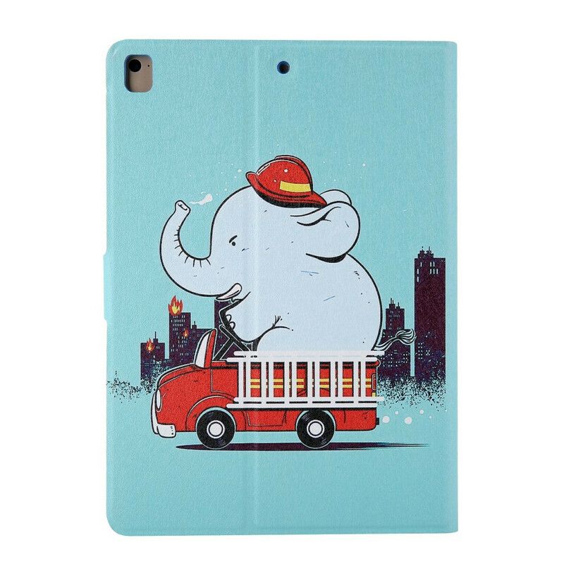 Læder Cover iPad 10.2" (2020) (2019) / Air 10.5" / Pro 10.5" Elefant