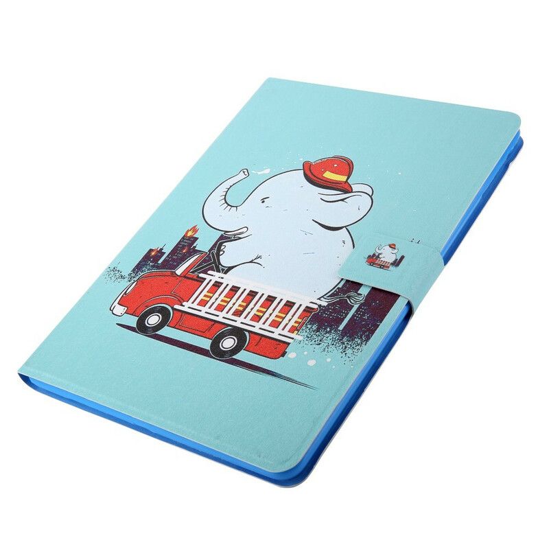 Læder Cover iPad 10.2" (2020) (2019) / Air 10.5" / Pro 10.5" Elefant