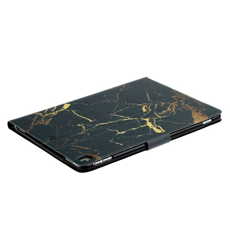 Læder Cover iPad 10.2" (2020) (2019) / Air 10.5" / Pro 10.5" Marmorstil