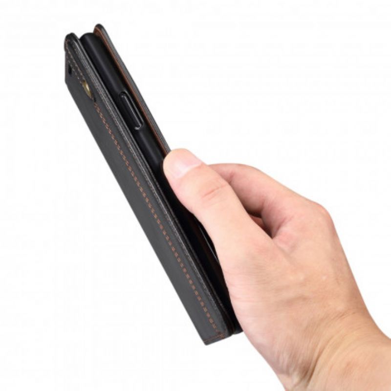 Cover Samsung Galaxy A22 5G Flip Cover Vokset Kunstlæder