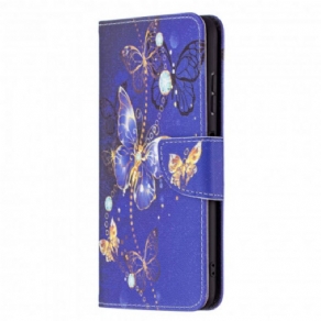 Flip Cover Samsung Galaxy A22 5G Evige Sommerfugle