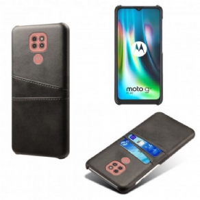 Cover Moto G9 Play Dobbeltkortholder Ksq