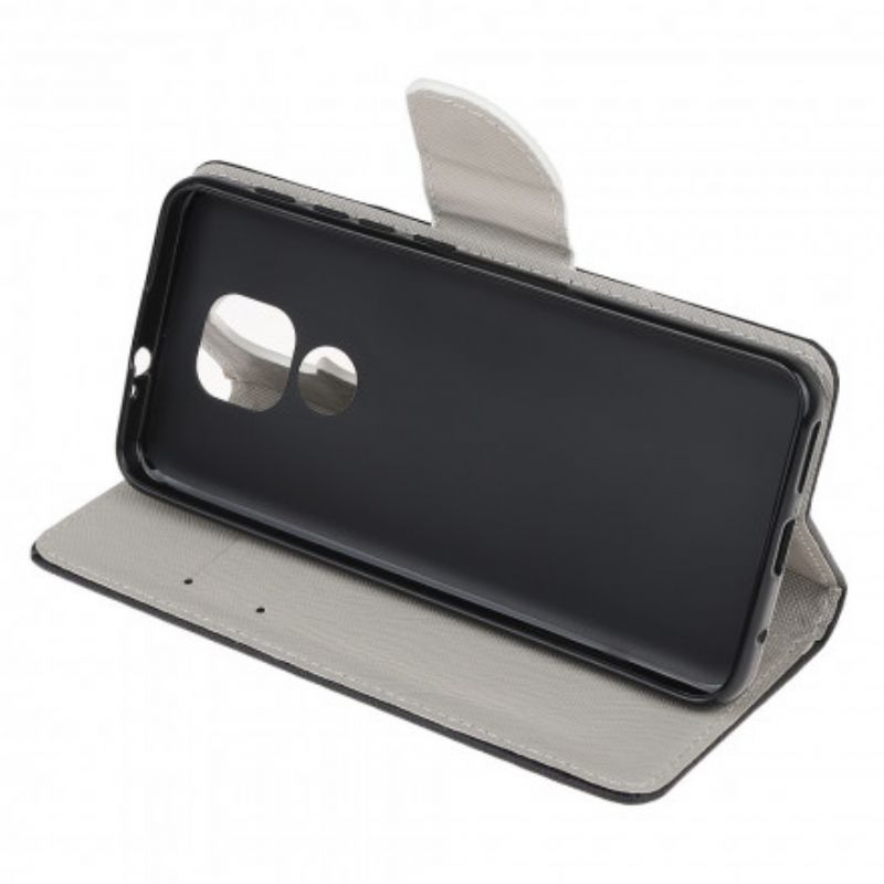 Flip Cover Moto G9 Play Farlig Bjørn