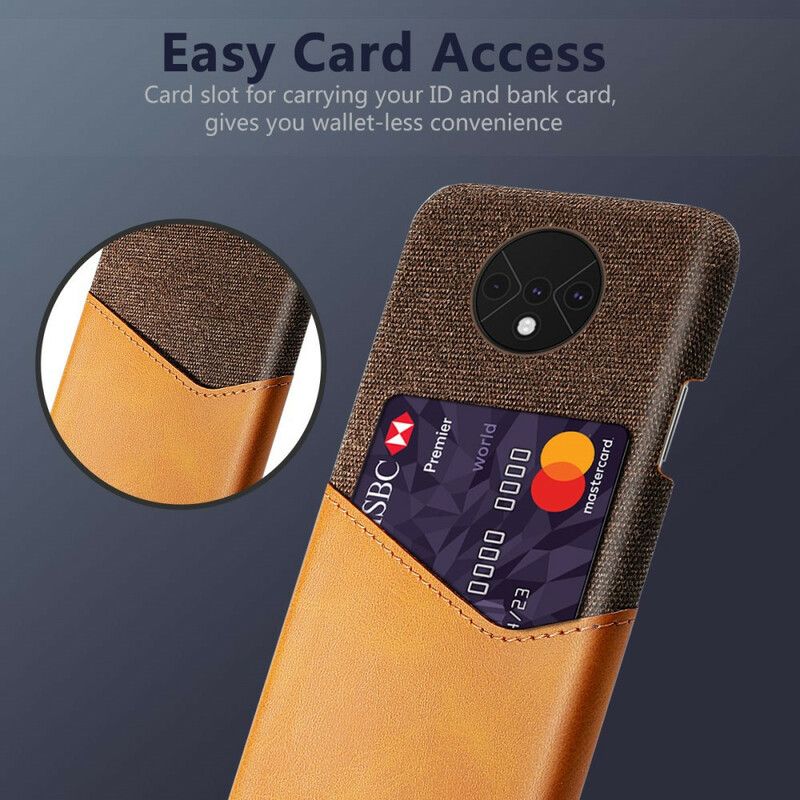 Cover OnePlus 7T Ksq Kortholder