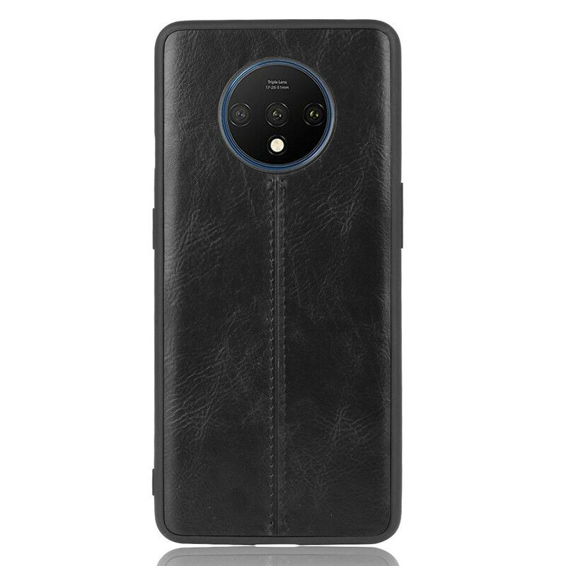 Mobilcover OnePlus 7T Stil Lædersøm